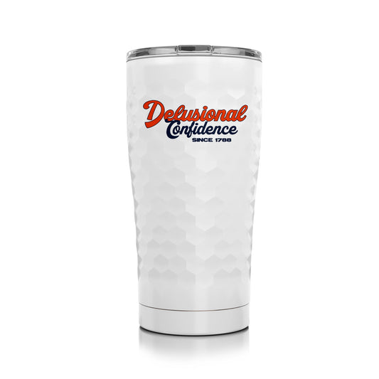20 oz. Tumbler | Delusional Confidence Orange