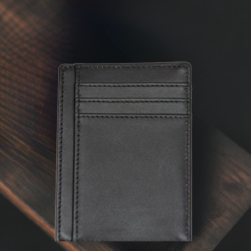 G.O.A.T Wallet: Leather Wallet with Steel Money Clip