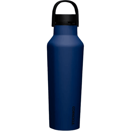 Midnight Navy Corkcicle Series A Sport Canteen - 20oz - Perfect Etch