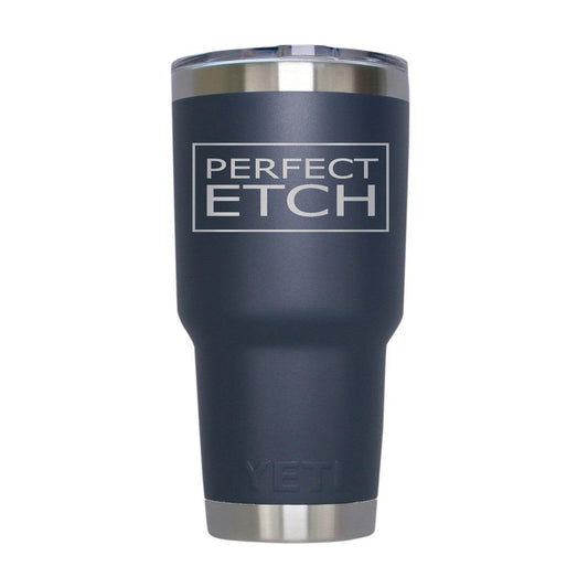 Navy Blue YETI 30 oz Insulated Tumbler - Perfect Etch