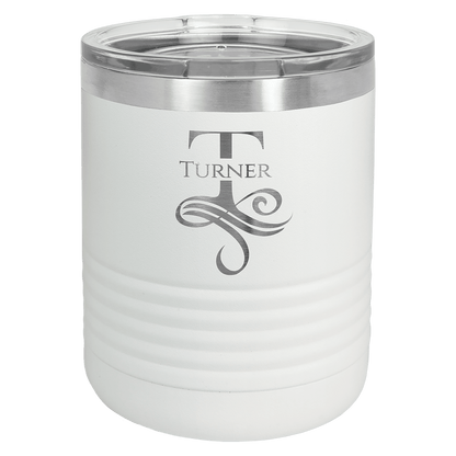 Polar Camel 10 oz Insulated Travel Tumbler (Multiple Color Options) - Perfect Etch