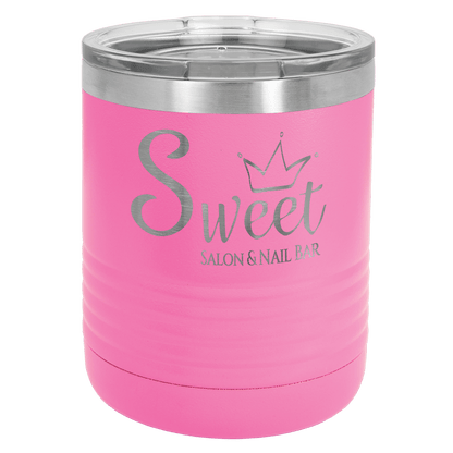 Polar Camel 10 oz Insulated Travel Tumbler (Multiple Color Options) - Perfect Etch