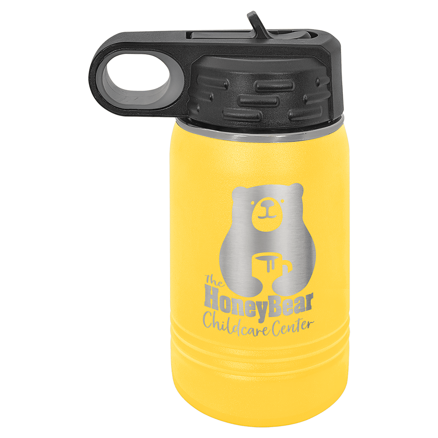 Polar Camel 12 oz Bottle - Stylish Hydration Companion - Perfect Etch