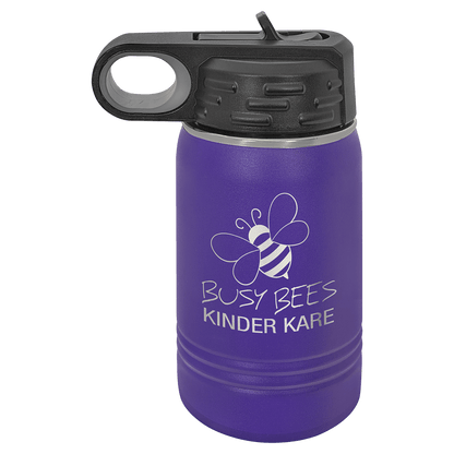 Polar Camel 12 oz Bottle - Stylish Hydration Companion - Perfect Etch
