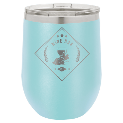 Polar Camel 12 oz Stemless - 12 oz (Various Colors) - Perfect Etch