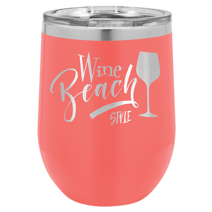 Polar Camel 12 oz Stemless - 12 oz (Various Colors) - Perfect Etch