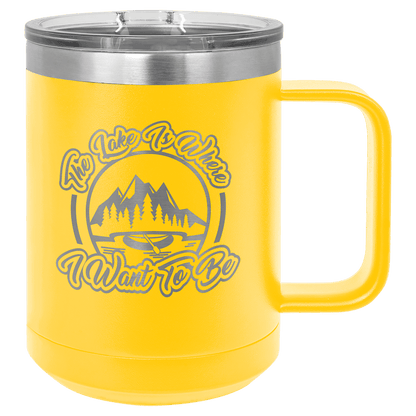 Polar Camel 15 oz with Slider (Assorted Colors) - Perfect Etch