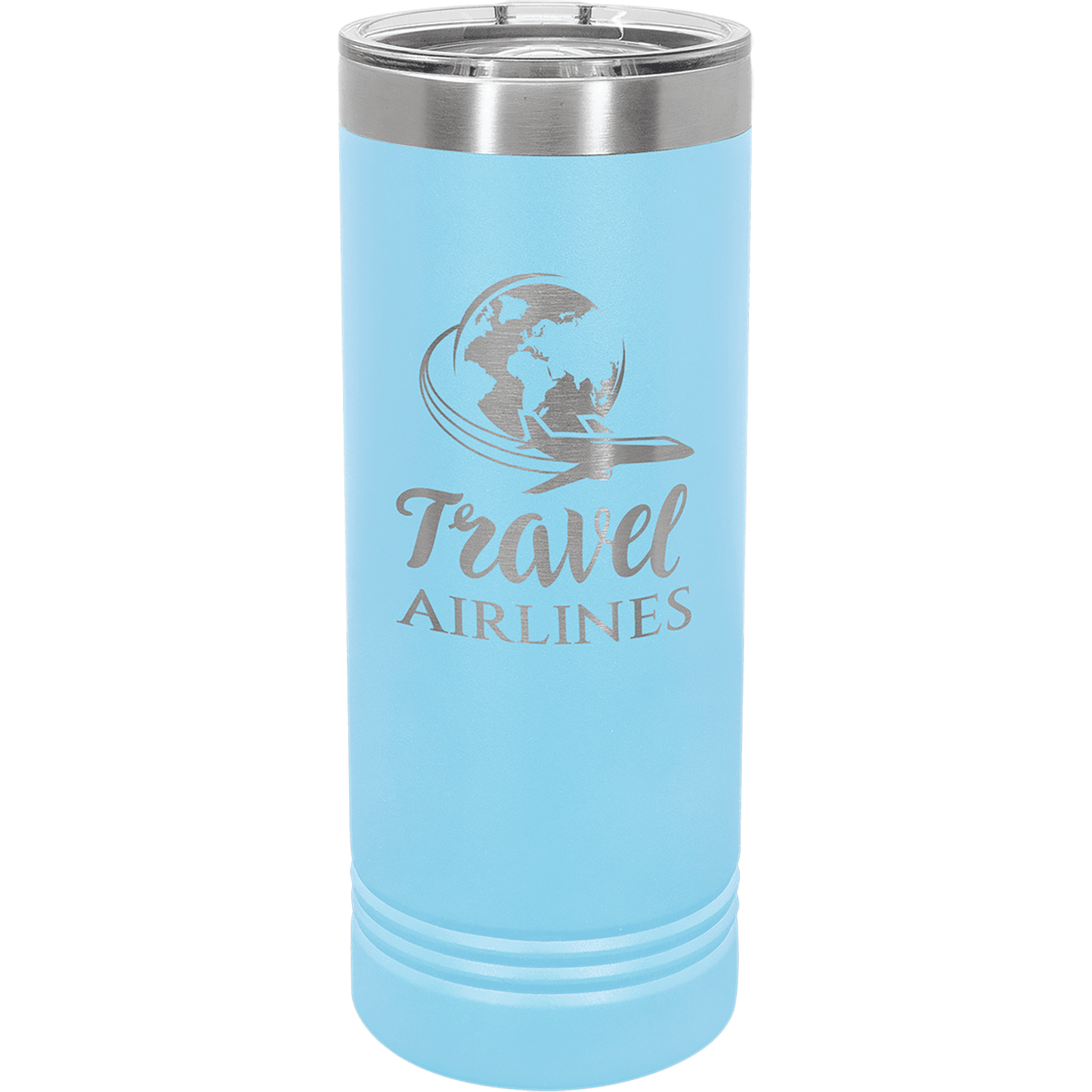 Polar Camel 22 oz Stainless Steel Skinny Tumbler - Perfect Etch