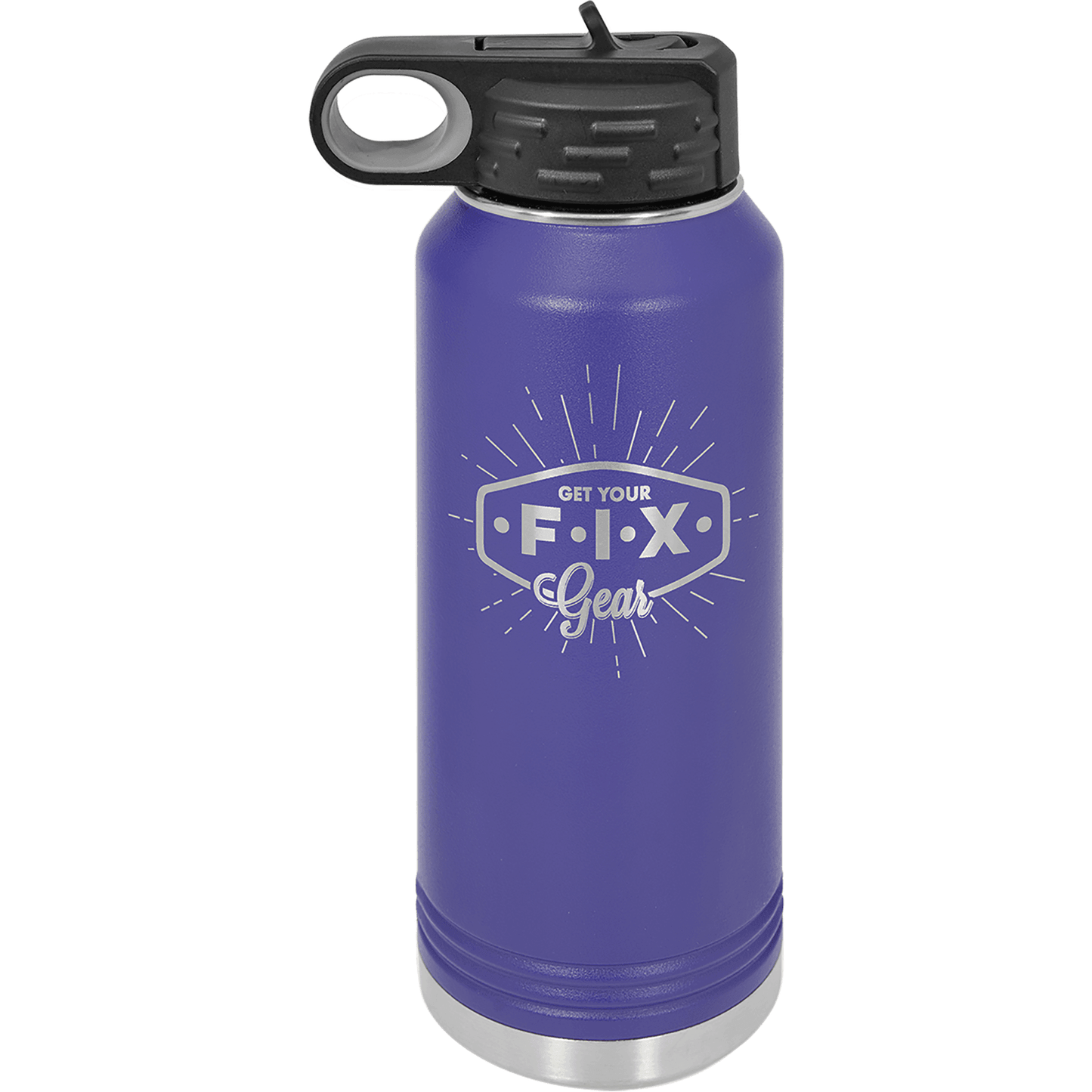 Polar Camel 32 oz Insulated Stainless Steel Bottle - Stylish Hydration Companion - Perfect Etch