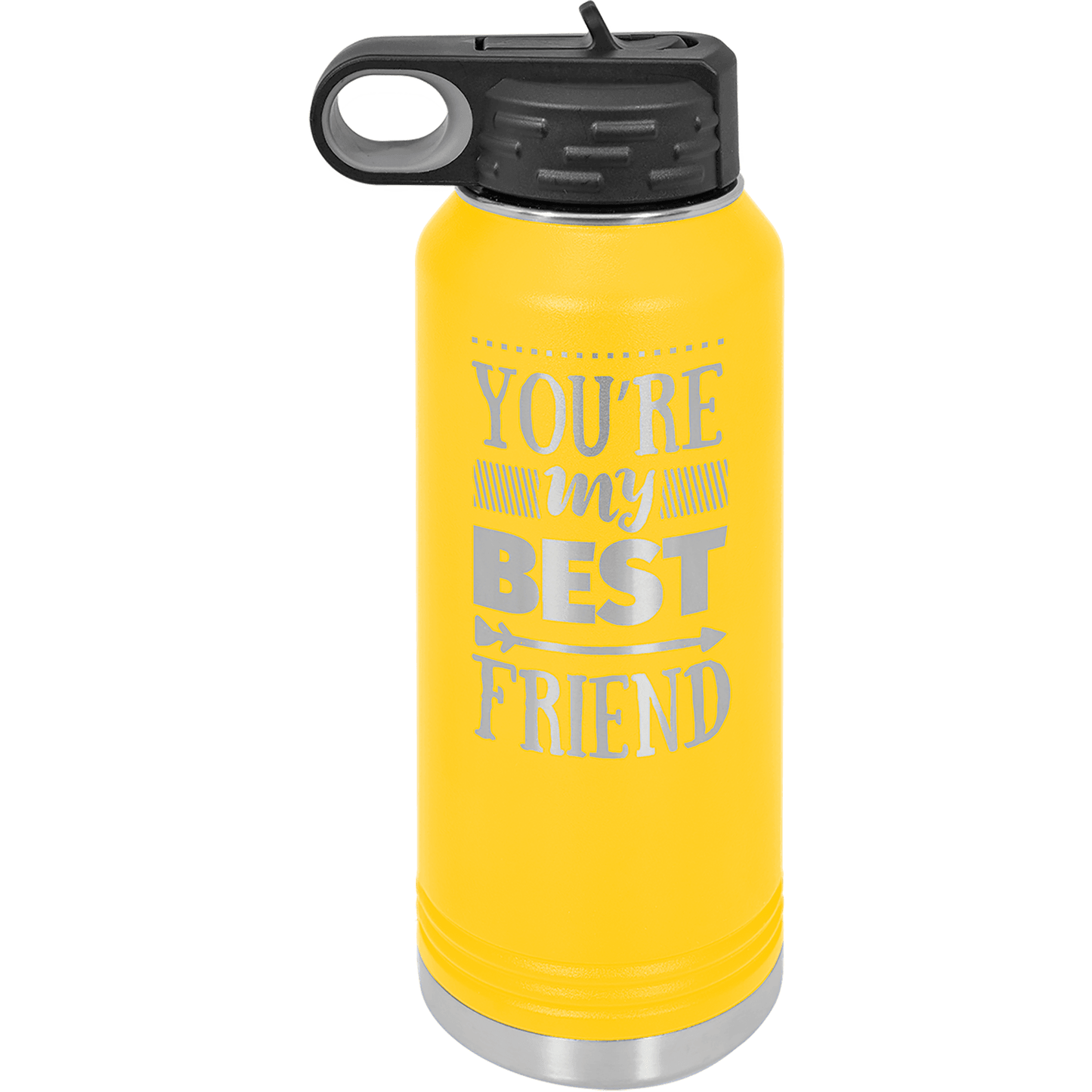 Polar Camel 32 oz Insulated Stainless Steel Bottle - Stylish Hydration Companion - Perfect Etch