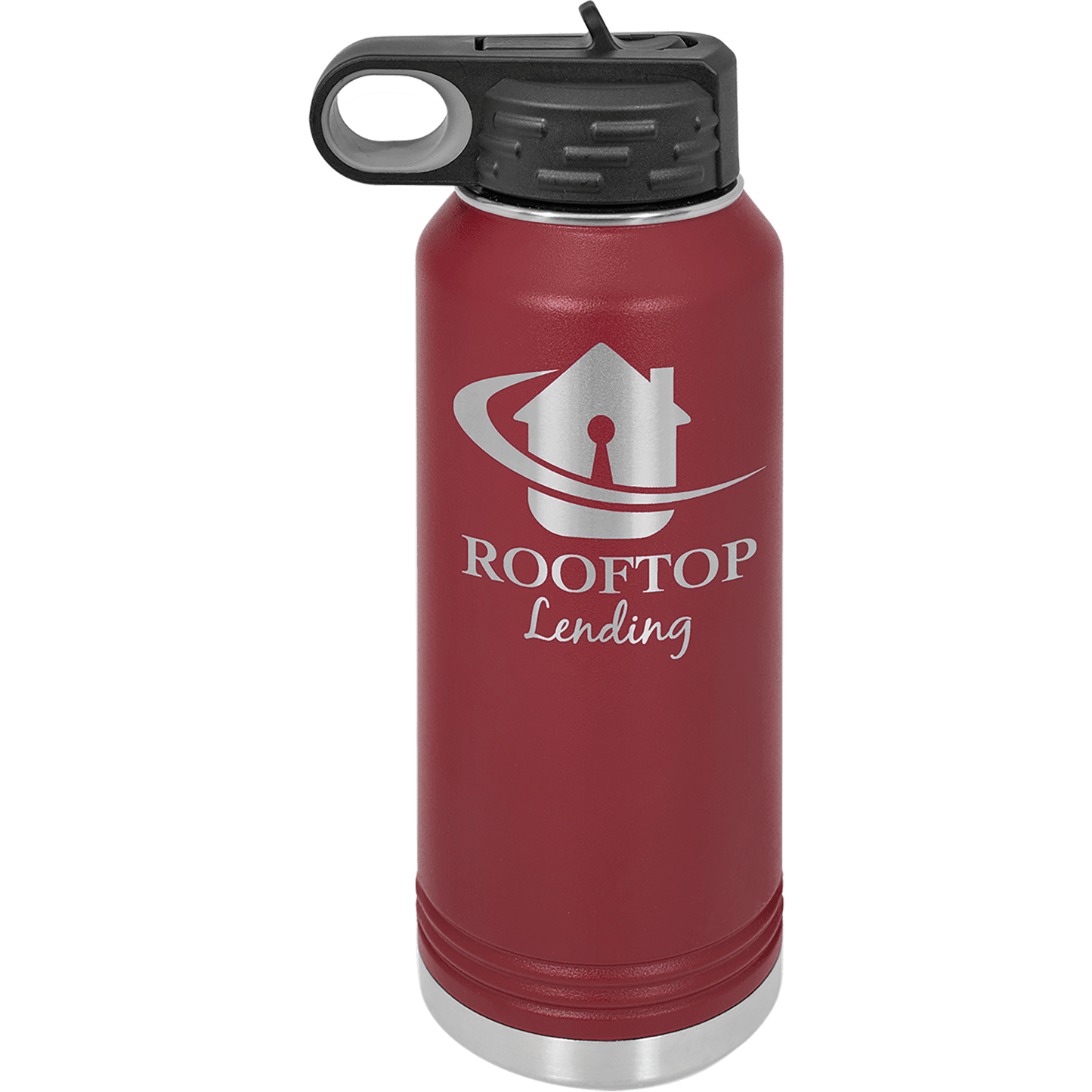 Polar Camel 32 oz Insulated Stainless Steel Bottle - Stylish Hydration Companion - Perfect Etch