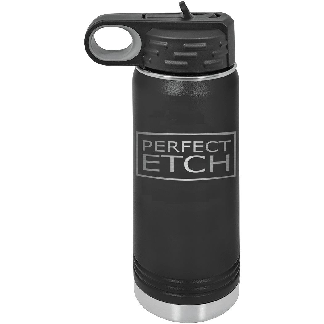 Polar Camel Stainless Steel Bottle 2o oz Water Bottle - Multiple Colors - Perfect Etch