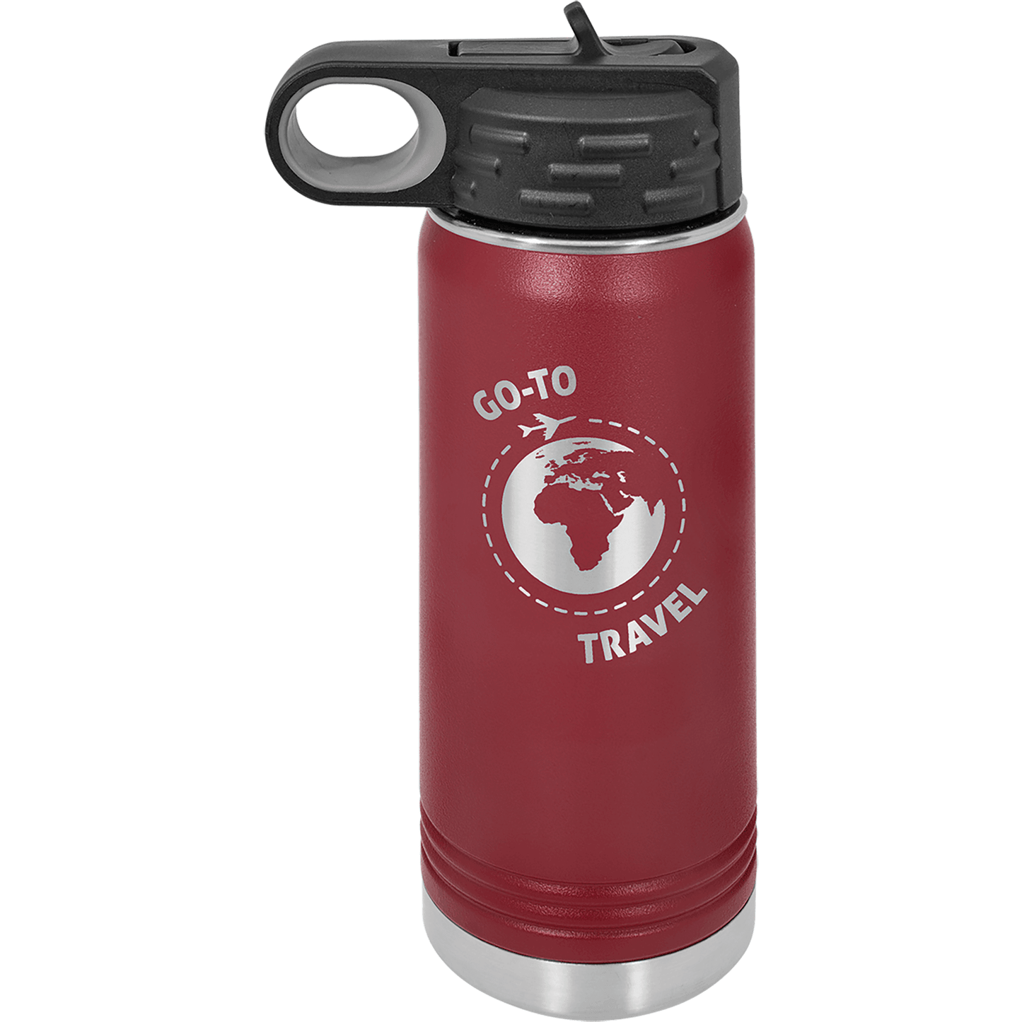 Polar Camel Stainless Steel Bottle 2o oz Water Bottle - Multiple Colors - Perfect Etch