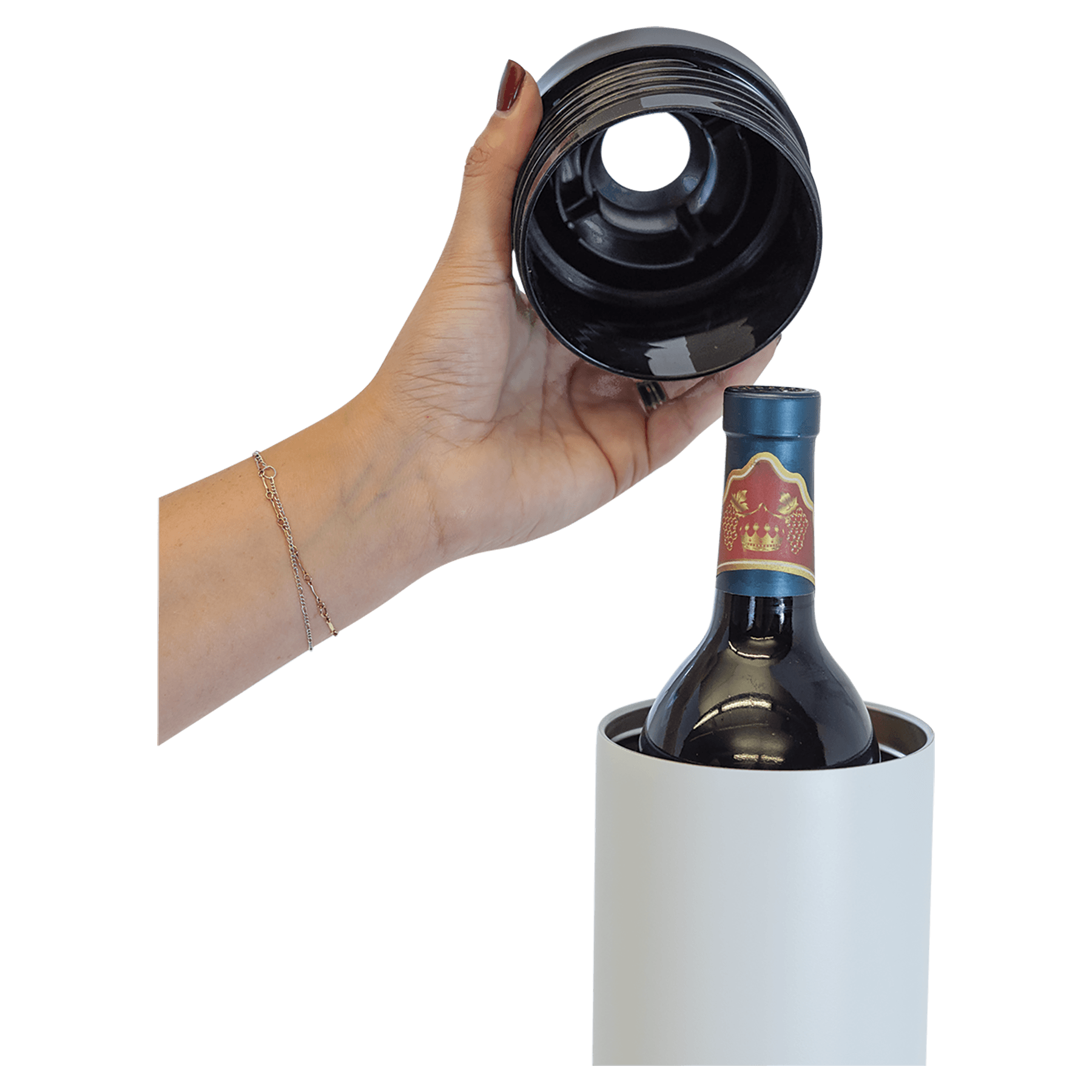 Polar Camel Wine Chiller Bottle – Elegant, Efficient, and Essential for Wine Lovers - Perfect Etch