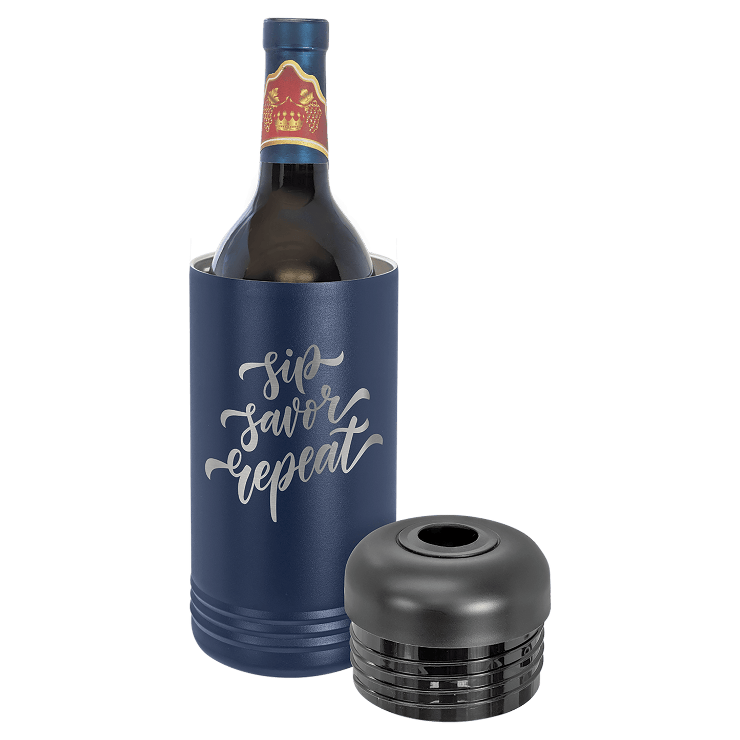 Polar Camel Wine Chiller Bottle – Elegant, Efficient, and Essential for Wine Lovers - Perfect Etch