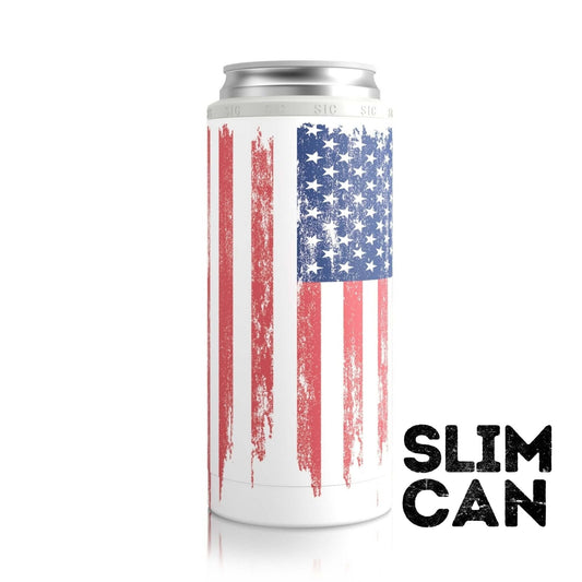 Slim Can Cooler | American Flag