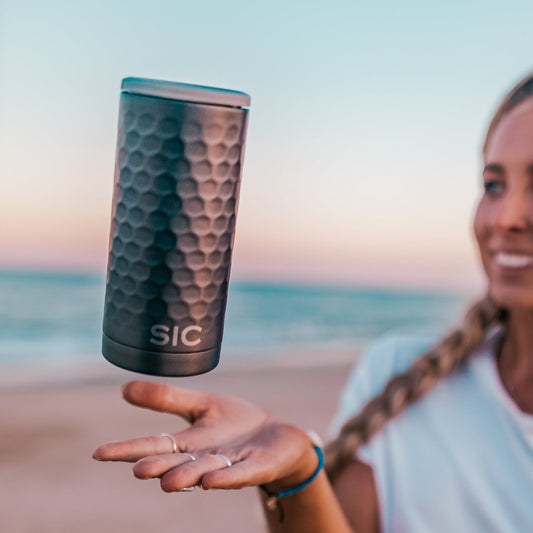 Slim Can Cooler | Hammered Gunmetal