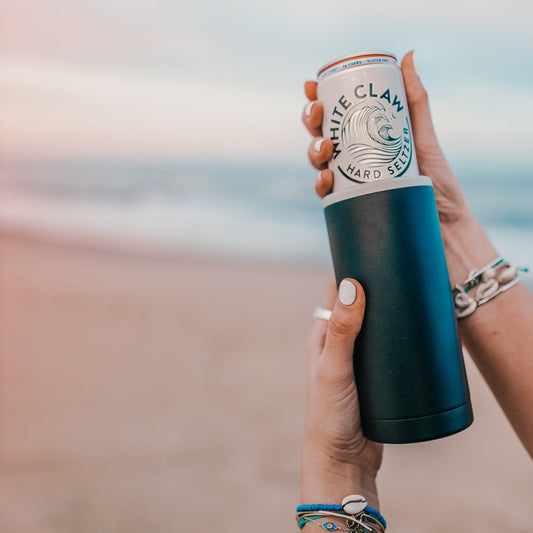 Slim Can Cooler | Matte Black