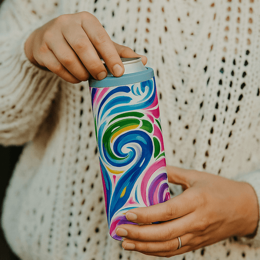 Slim Can Cooler | Painters Palette