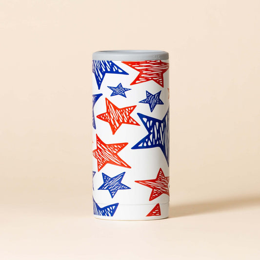 Slim Can Cooler | USA Stars