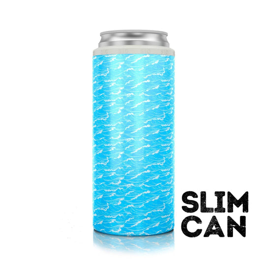 Slim Can Cooler | Wild Waves