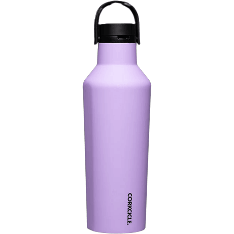 Sun Soaked Lilac Corkcicle 32oz Series A Sport Canteen for Active Hydration - Perfect Etch