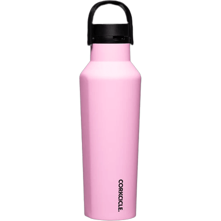 Sun Soaked Pink Corkcicle 20oz Series A Sport Canteen - Stay Refreshed in Style - Perfect Etch