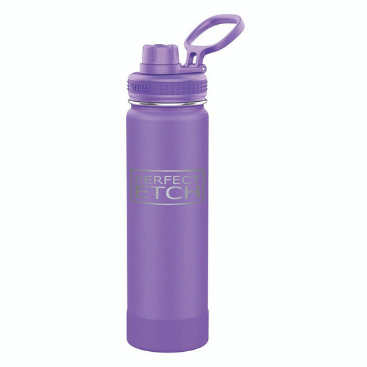 Takeya 22 oz Actives Water Bottle w/ Spout - Nitro Purple - Perfect Etch