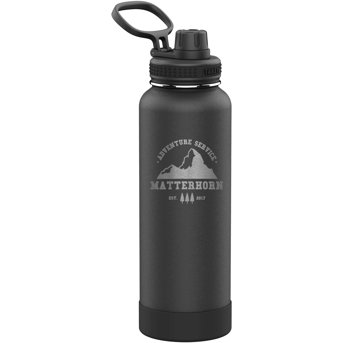 Takeya 40 oz Actives Water Bottle - Black - Perfect Etch