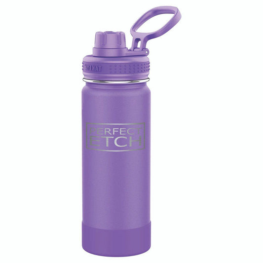 Takeya 40 oz Actives Water Bottle w/ Spout Lid - Nitro Purple - Perfect Etch