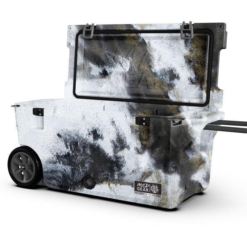 Ultimate Adventure Companion: Wyld Gear Freedom Series 75-Qt. Divided Hard Cooler - Perfect Etch