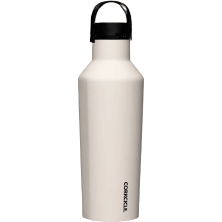 Ultimate Hydration Companion: Corkcicle 32oz Series A Sport Canteen - Latte - Perfect Etch