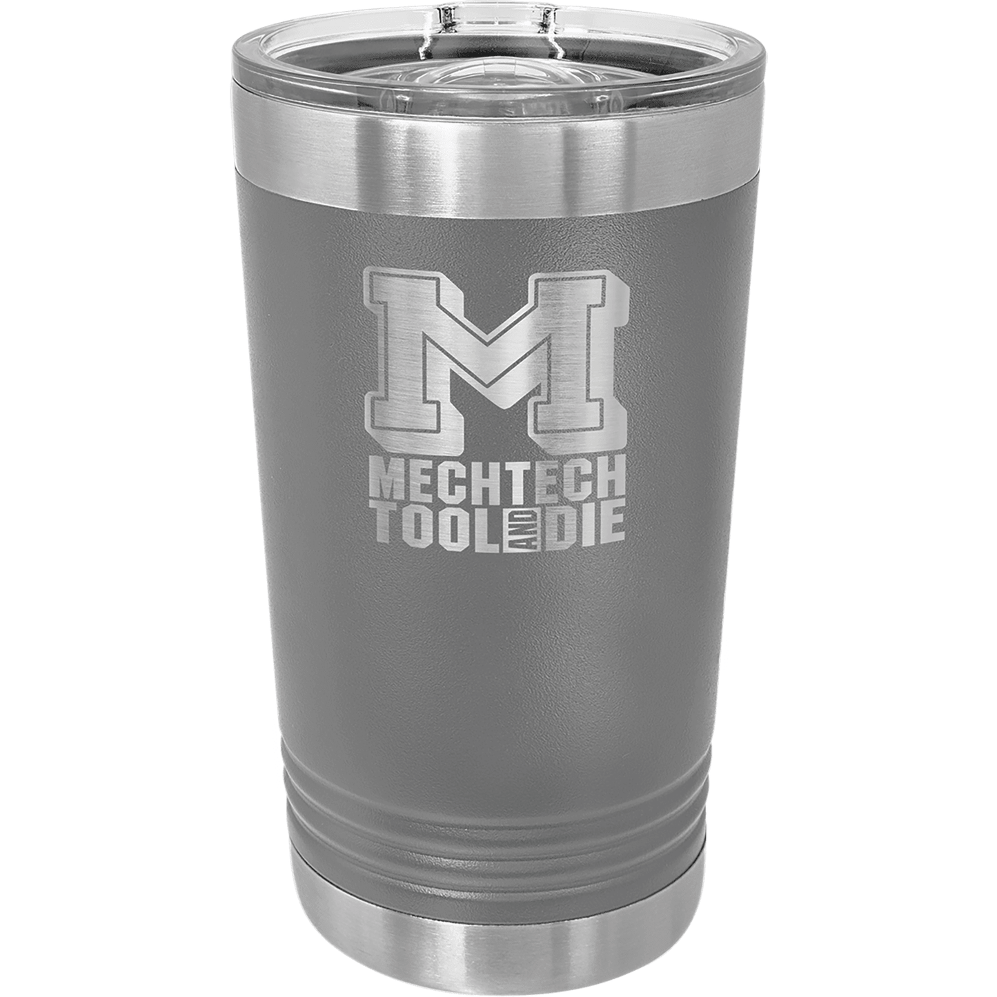 Ultimate Stainless Steel Pint Tumbler with Sliding Lid (Various Colors) - Perfect Etch