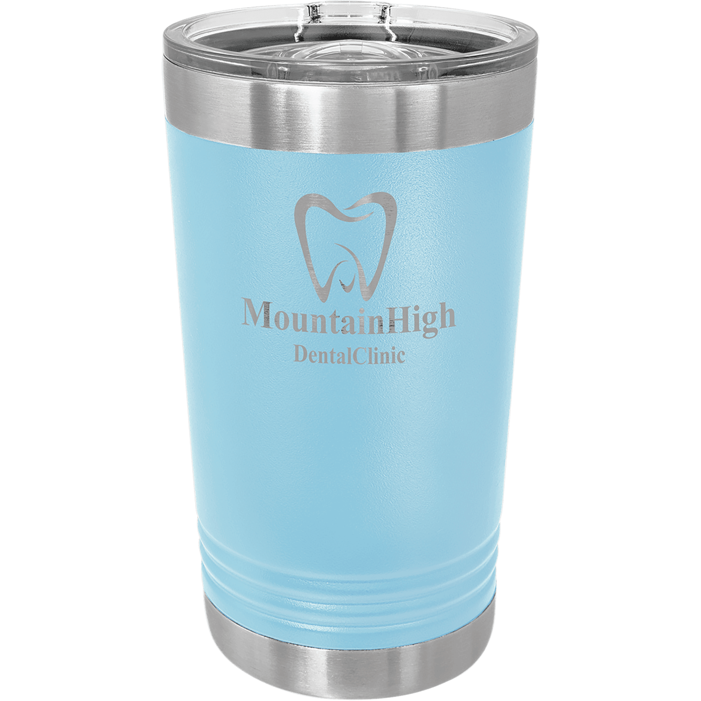 Ultimate Stainless Steel Pint Tumbler with Sliding Lid (Various Colors) - Perfect Etch