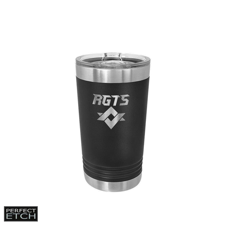 Ultimate Stainless Steel Pint Tumbler with Sliding Lid (Various Colors) - Perfect Etch