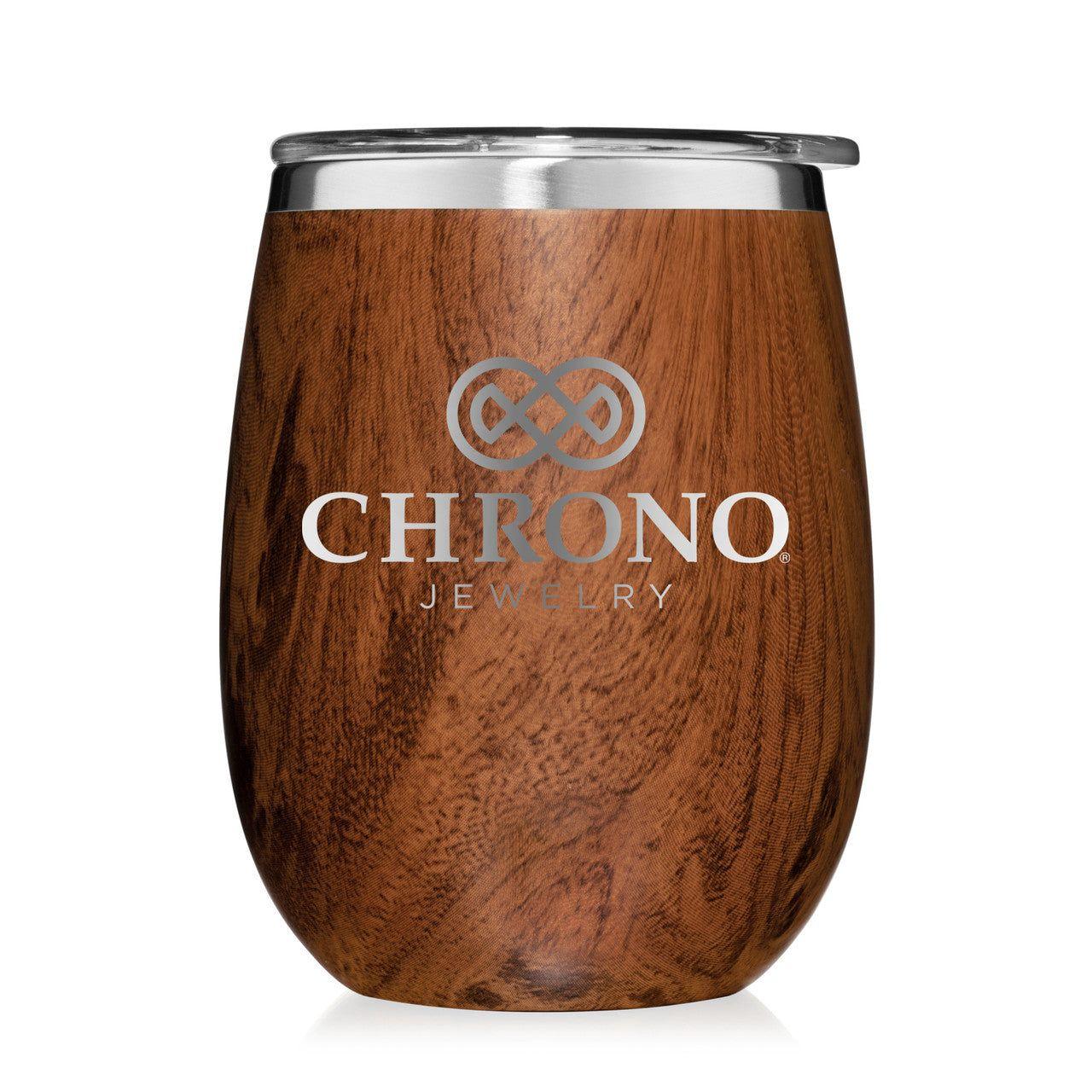 Wine Connoisseur's Brumate XL Tumbler - Walnut - Perfect Etch