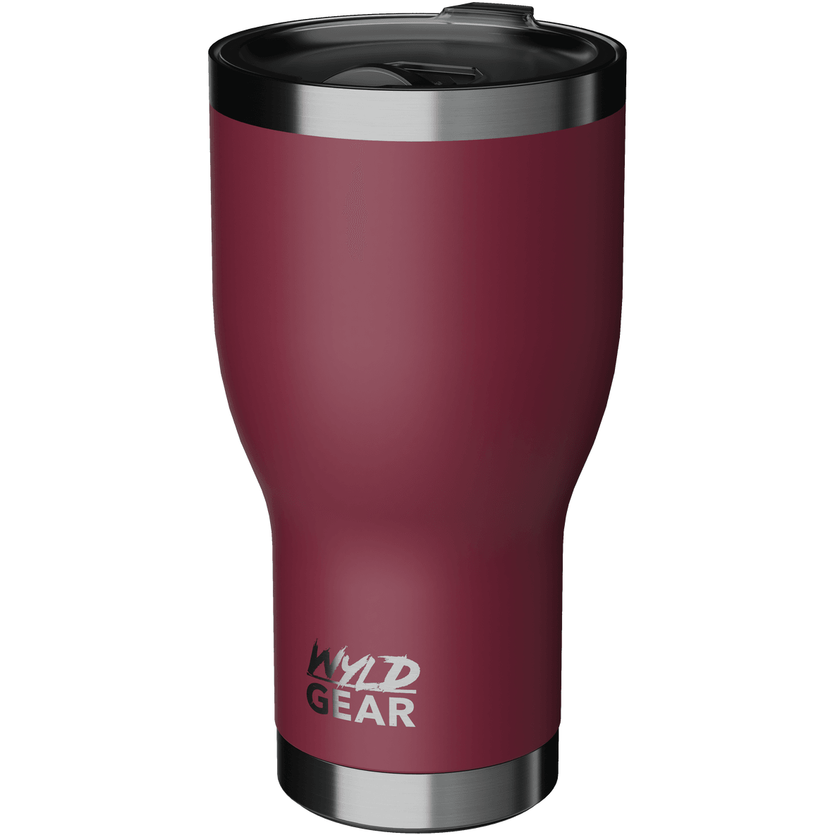 Wyld Gear - Elevate Your Beverage Experience with the Maroon 30oz Tumbler - Perfect Etch