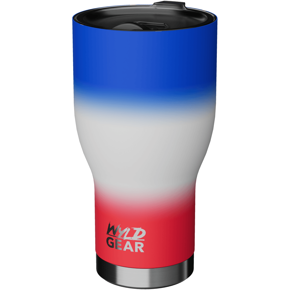 Wyld Gear - Wyld 30oz Tumbler - Red/White/Blue - Perfect Etch