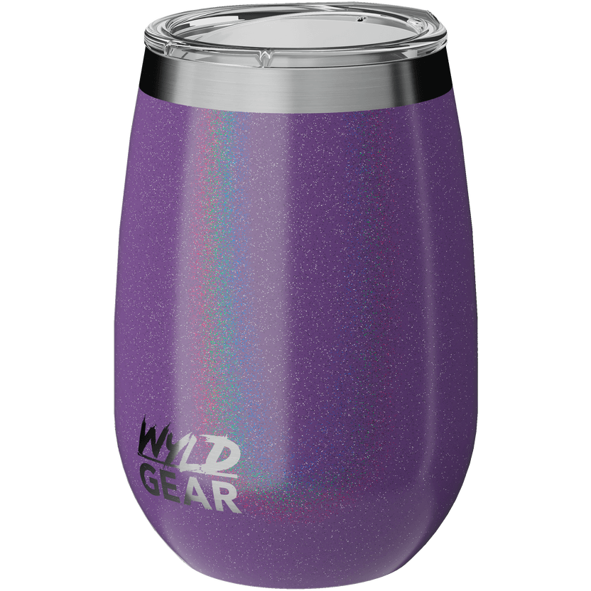 Wyld Whiskey & Wine Tumbler - Purple Rainbow Experience - Perfect Etch